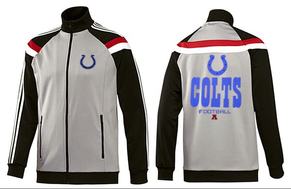 NFL Indianapolis Colts Grey Black Jacket