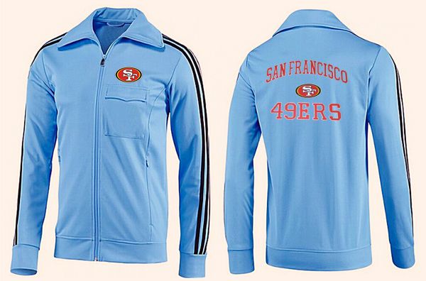 NFL San Francisco 49ers L.Blue Color Jacket 1