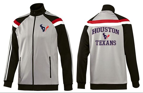 NFL Houston Texans Grey Black Color Jacket
