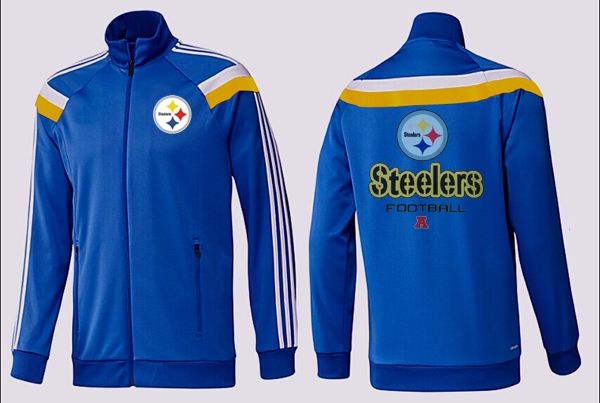 NFL Pittsburgh Steelers All Blue Color  Jacket