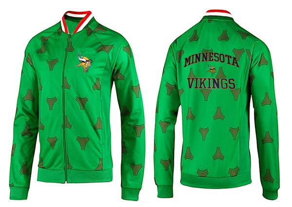 NFL Minnesota Vikings Green Color Jacket