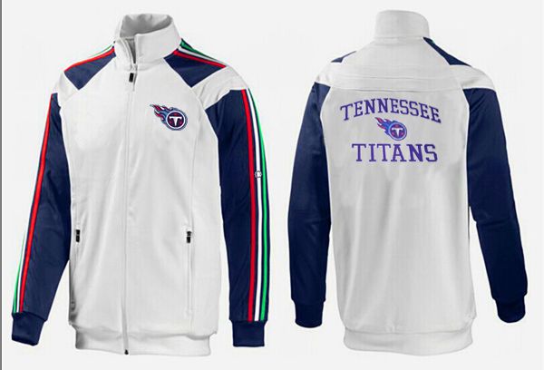NFL Tennessee Titans White Blue Jacket