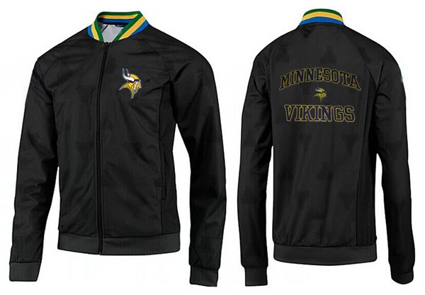 NFL Minnesota Vikings Jacket Black Color 2