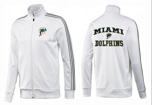 NFL Miami Dolphins All White NFL Jacket