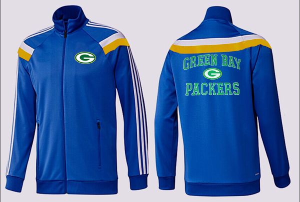 NFL Green Bay Packers All Blue Jacket 2