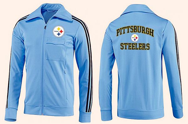 NFL Pittsburgh Steelers L.Blue Color Jacket 2
