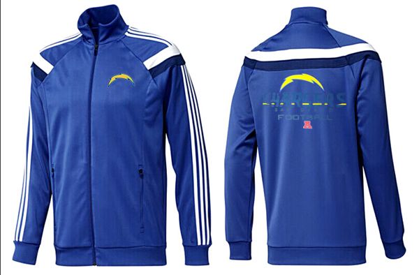 NFL San Diego Chargers Blue Jacket 5