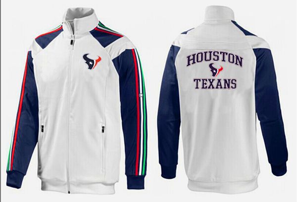 NFL Houston Texans White Black Jacket