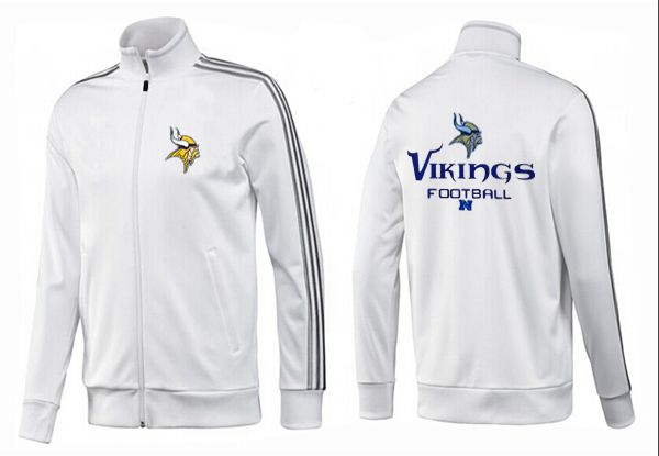 NFL Minnesota Vikings White Color Jacket