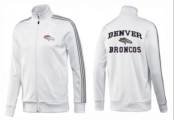 NFL Denver Broncos All White Color Jacket