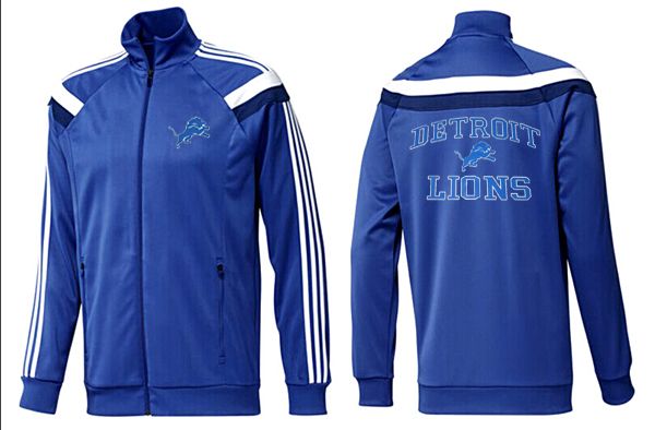 NFL Detroit Lions Blue Color Jacket 4