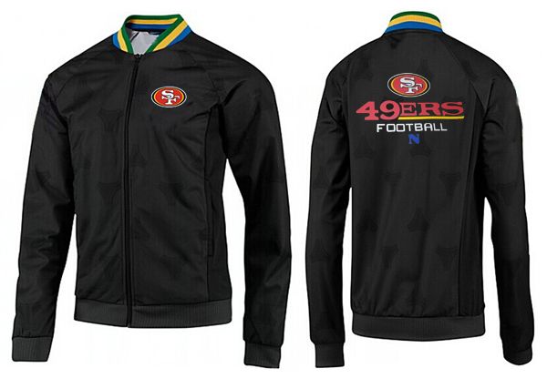 NFL San Francisco 49ers All Black  Color Jacket