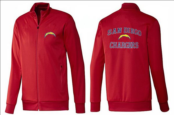 NFL San Diego Chargers All Red Color Jacket