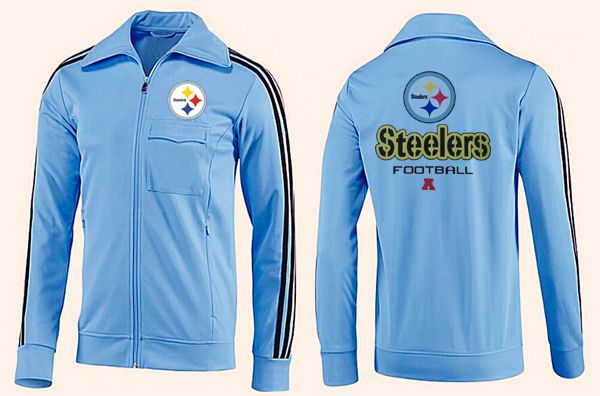 NFL Pittsburgh Steelers All Light Blue Color Jacket
