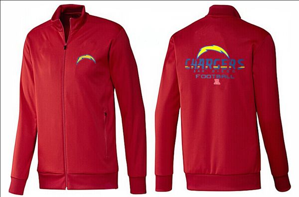 NFL San Diego Chargers Red Color Jacket