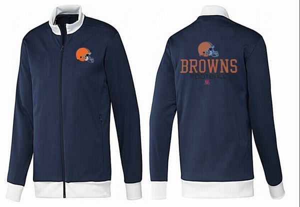 NFL Cleveland Browns Dark Blue Color  Jacket 2