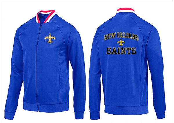 NFL New Orleans Saints Blue Jacket 4