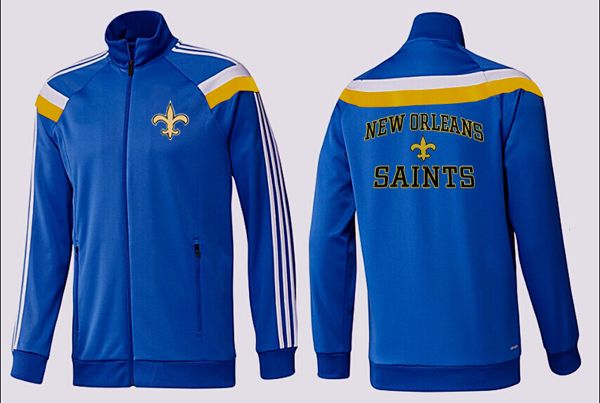 NFL New Orleans Saints ALL Blue Jacket 5