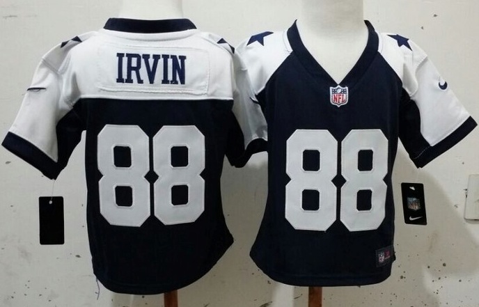 Nike Dallas Cowboys #88 Irvin Blue Thanksgiving Youth Jersey 2-5Y