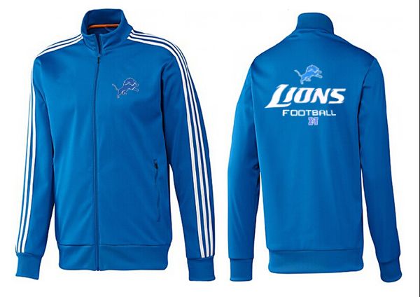 NFL Detroit Lions All Blue Jacket 2