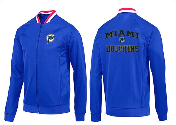 NFL Miami Dolphins All Blue Jacket 5
