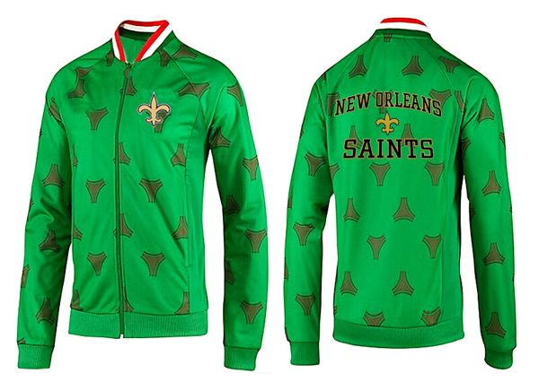 NFL New Orleans Saints Green Color  Jacket