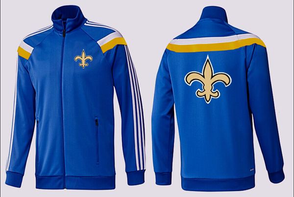 NFL New Orleans Saints Blue Color Jacket 2