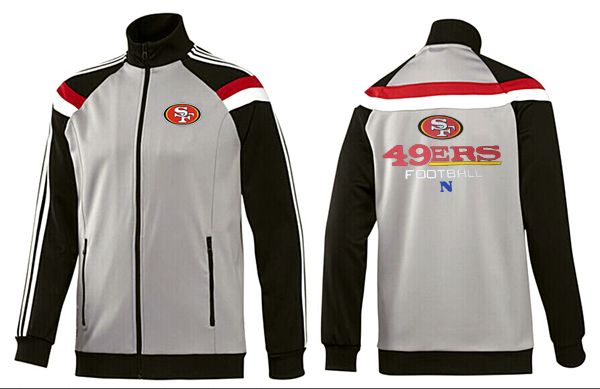 NFL San Francisco 49ers Grey Black Color Jacket 2