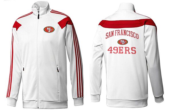 NFL San Francisco 49ers White Red Color Jacket 5