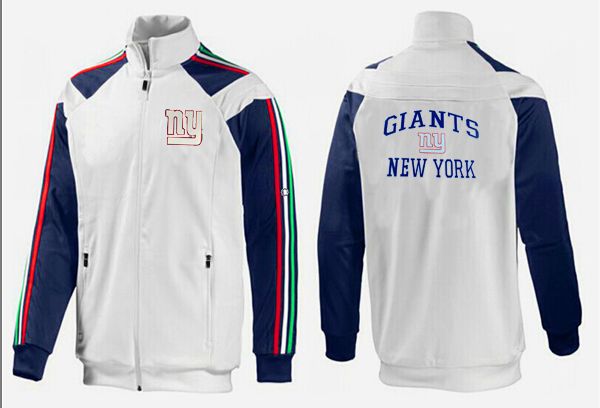 NFL New York Giants White D.Blue Jacket