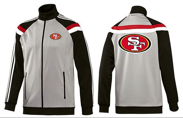 NFL San Francisco 49ers Grey Black  Jacket 2