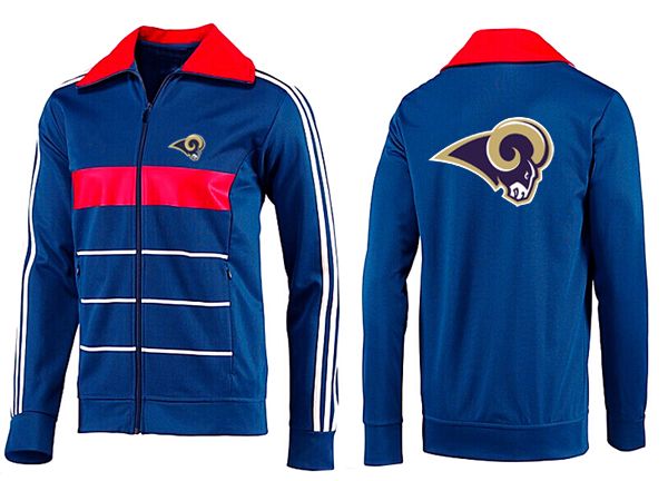 NFL St. Louis Rams Blue  Red Jacket