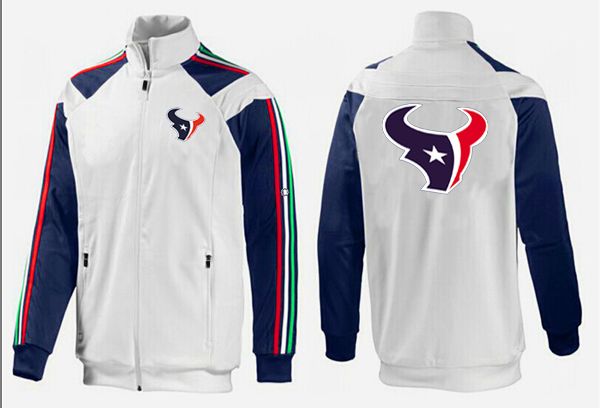 NFL Houston Texans White Blue Color Jacket