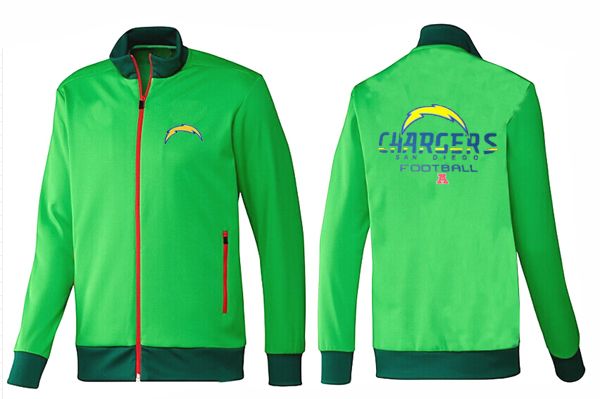 NFL San Diego Chargers Light Green Jacket