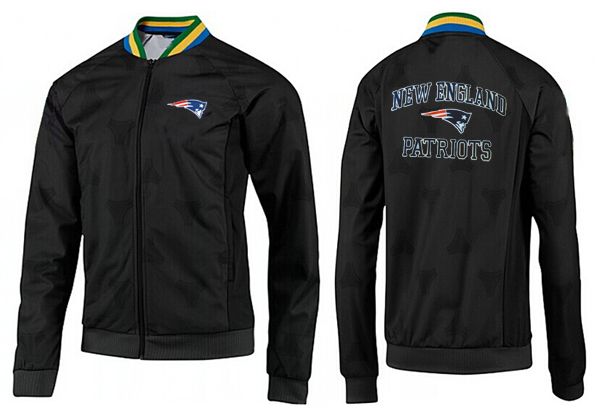 NFL New England Patriots All Black Jacket 4