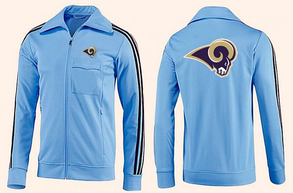 NFL St. Louis Rams Light Blue Color Jacket