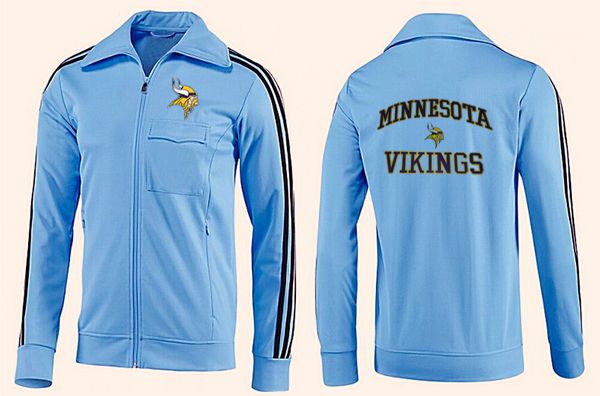 NFL Minnesota Vikings L.Blue Color Jacket 2