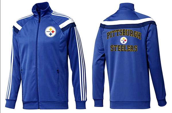 NFL Pittsburgh Steelers All Blue  Jacket 2