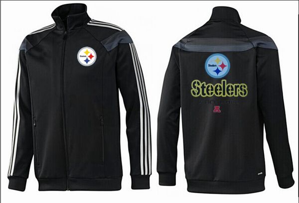 NFL Pittsburgh Steelers Black Color Jacket 3