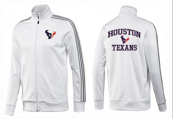 NFL Houston Texans All White Color Jacket 2