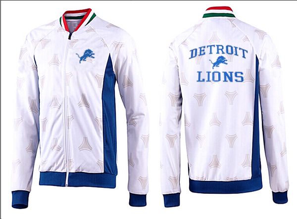 NFL Detroit Lions White Blue Color  Jacket