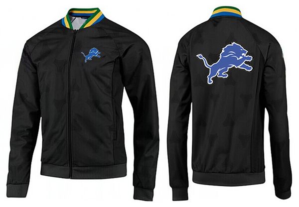 NFL Detroit Lions Black Jacket 2