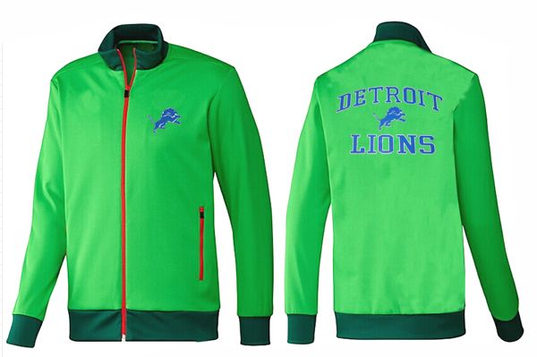 NFL Detroit Lions Light  Green Jacket