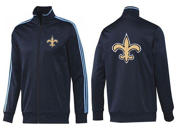 NFL New Orleans Saints Black Color Jacket 2