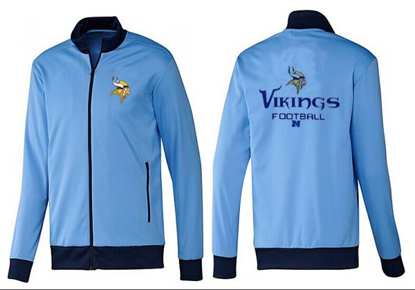 NFL Minnesota Vikings L.Blue Color Jacket