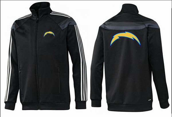 NFL San Diego Chargers All Black Jacket