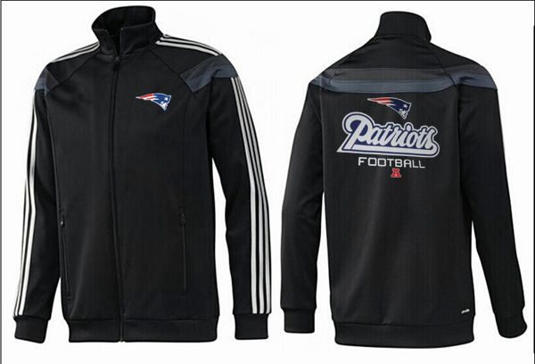 NFL New England Patriots Black Color Jacket