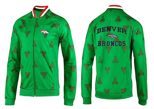 NFL Denver Broncos All Green Color Jacket