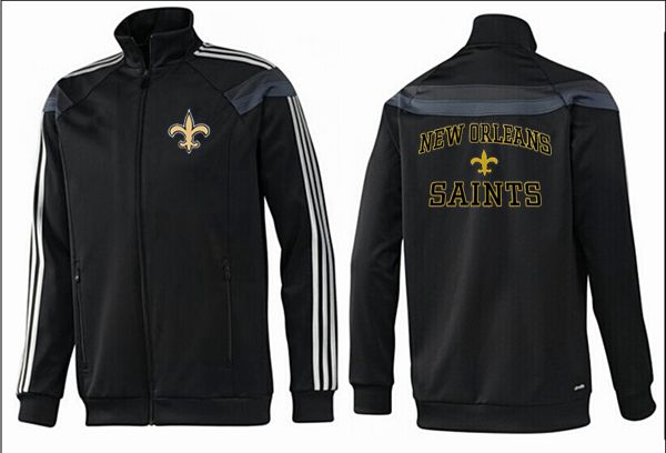 NFL New Orleans Saints All Black Color  Jacket