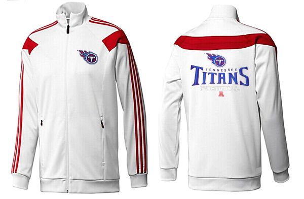 NFL Tennessee Titans White Red Jacket 2